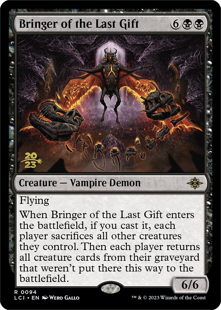 Bringer of the Last Gift [The Lost Caverns of Ixalan Prerelease Cards] | Card Merchant Takapuna