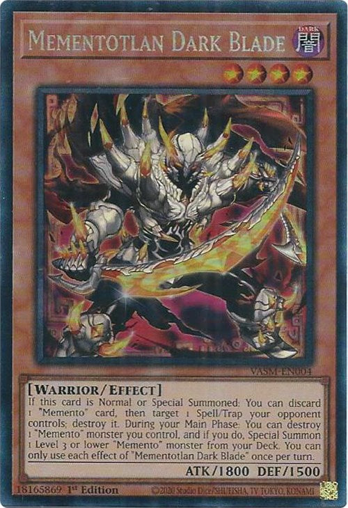 Mementotlan Dark Blade (CR) [VASM-EN004] Collector's Rare | Card Merchant Takapuna