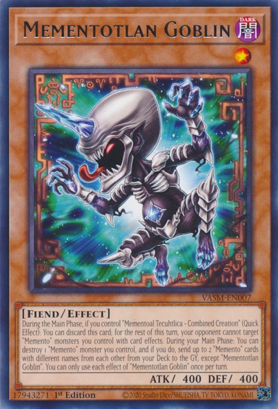 Mementotlan Goblin [VASM-EN007] Rare | Card Merchant Takapuna