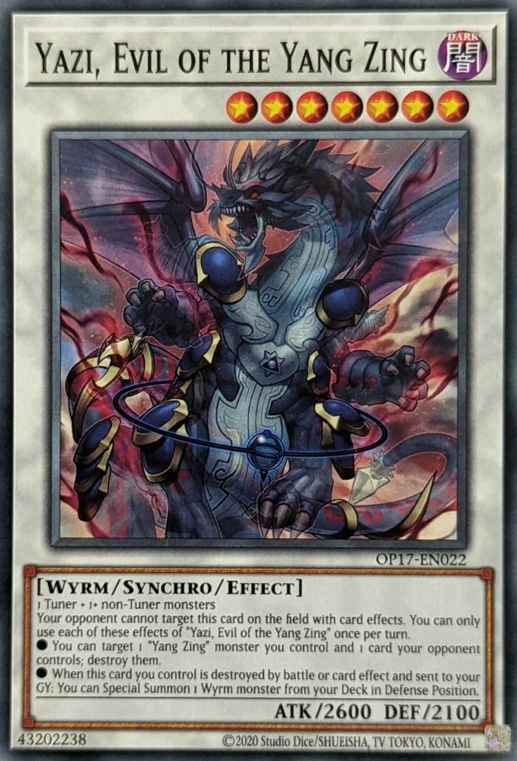 Yazi, Evil of the Yang Zing [OP17-EN022] Common | Card Merchant Takapuna