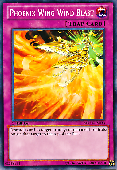 Phoenix Wing Wind Blast [SDOK-EN033] Common | Card Merchant Takapuna