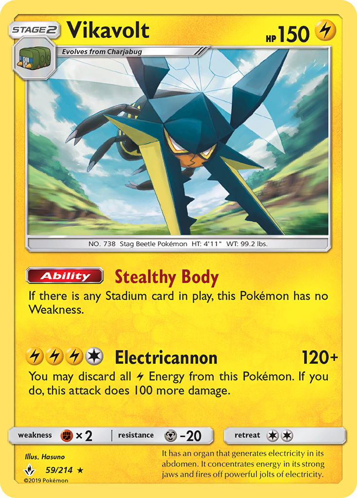 Vikavolt (59/214) [Sun & Moon: Unbroken Bonds] | Card Merchant Takapuna