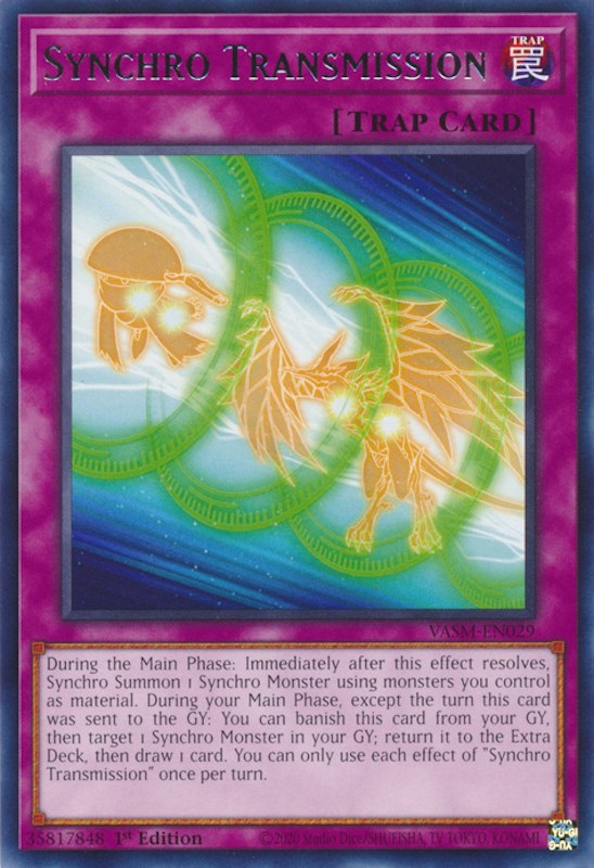 Synchro Transmission [VASM-EN029] Rare | Card Merchant Takapuna