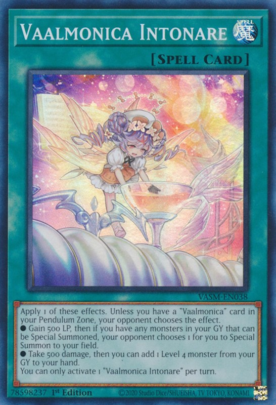 Vaalmonica Intonare [VASM-EN038] Super Rare | Card Merchant Takapuna