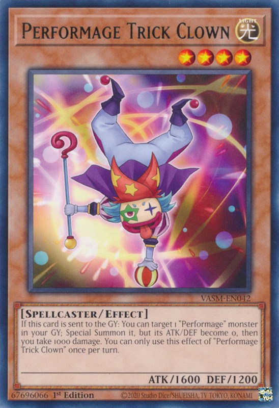 Performage Trick Clown [VASM-EN042] Rare | Card Merchant Takapuna