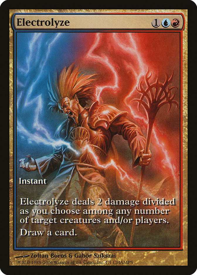 Electrolyze [Champs and States] | Card Merchant Takapuna