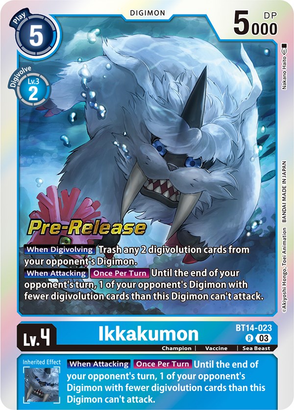 Ikkakumon [BT14-023] [Blast Ace Pre-Release Cards] | Card Merchant Takapuna