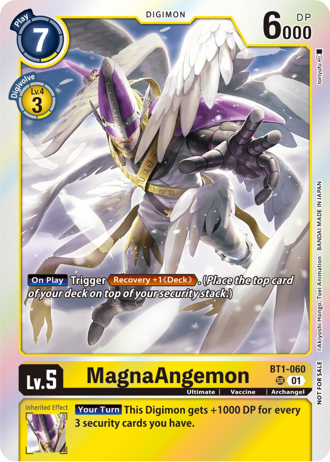 MagnaAngemon [BT1-060] (Blast Ace Double Pack Set) [Release Special Booster Ver.1.5] | Card Merchant Takapuna