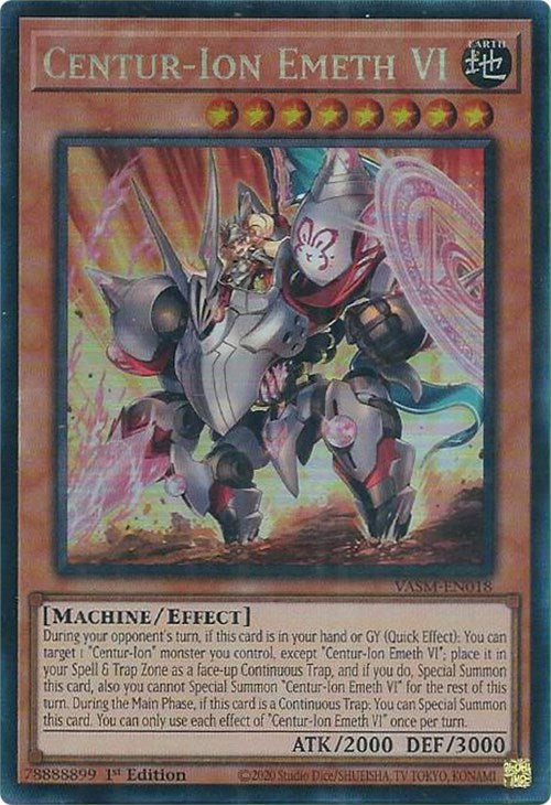 Centur-Ion Emeth VI (CR) [VASM-EN018] Collector's Rare | Card Merchant Takapuna