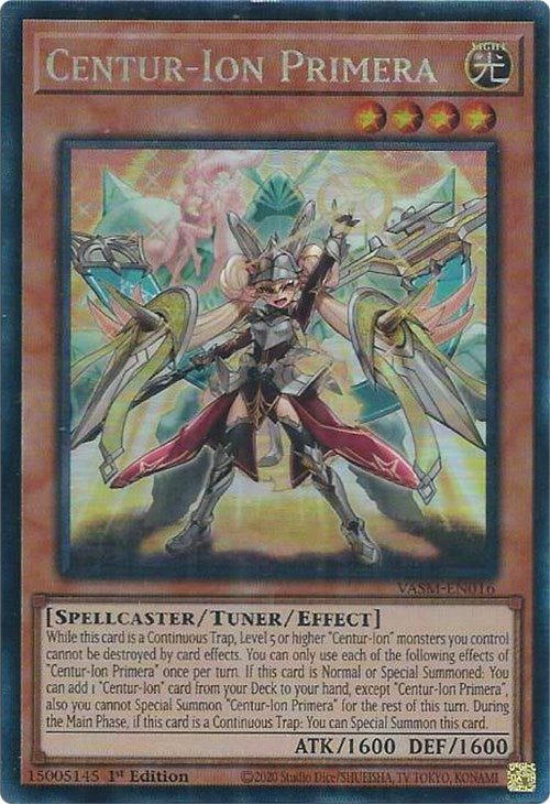 Centur-Ion Primera (CR) [VASM-EN016] Collector's Rare | Card Merchant Takapuna