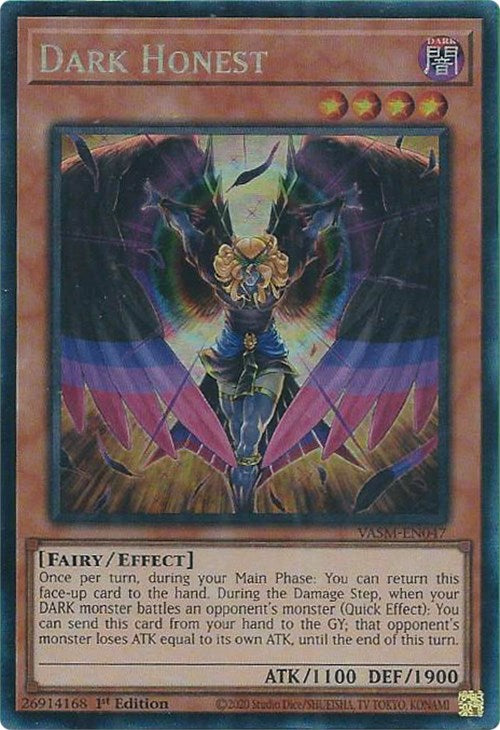 Dark Honest (CR) [VASM-EN047] Collector's Rare | Card Merchant Takapuna