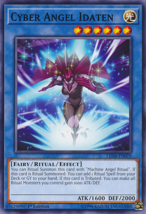 Cyber Angel Idaten [LED4-EN019] Common | Card Merchant Takapuna