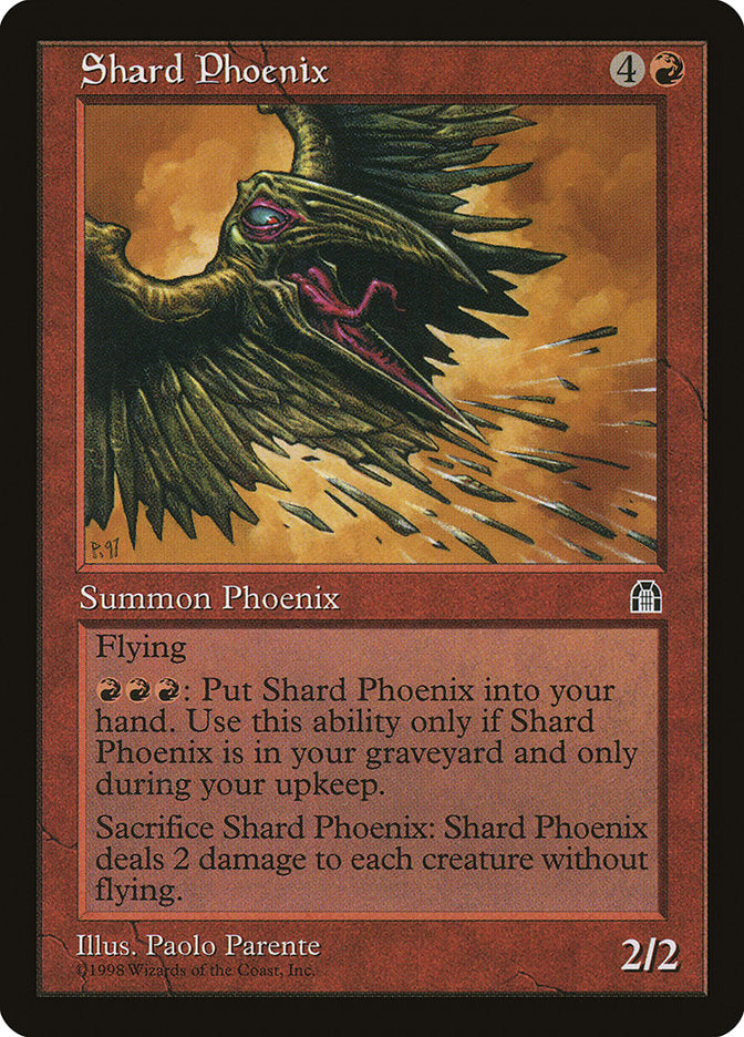 Shard Phoenix [Stronghold] | Card Merchant Takapuna