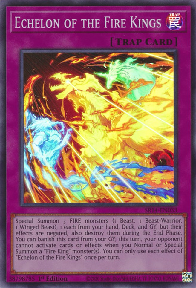 Echelon of the Fire Kings [SR14-EN033] Super Rare | Card Merchant Takapuna