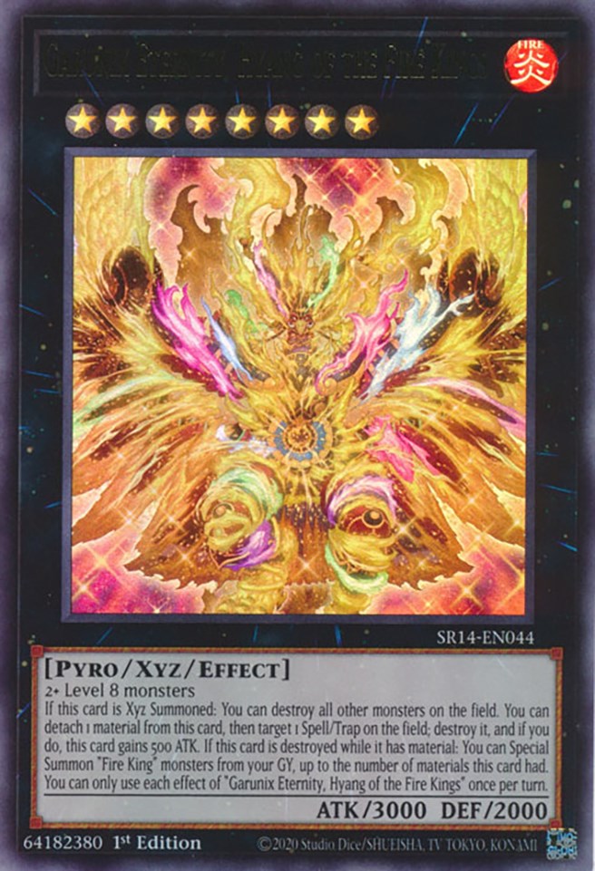 Garunix Eternity, Hyang of the Fire Kings [SR14-EN044] Ultra Rare | Card Merchant Takapuna