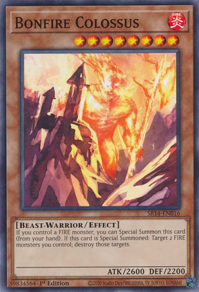 Bonfire Colossus [SR14-EN016] Common | Card Merchant Takapuna