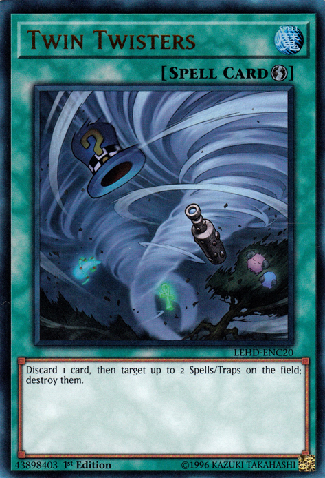 Twin Twisters [LEHD-ENC20] Ultra Rare | Card Merchant Takapuna