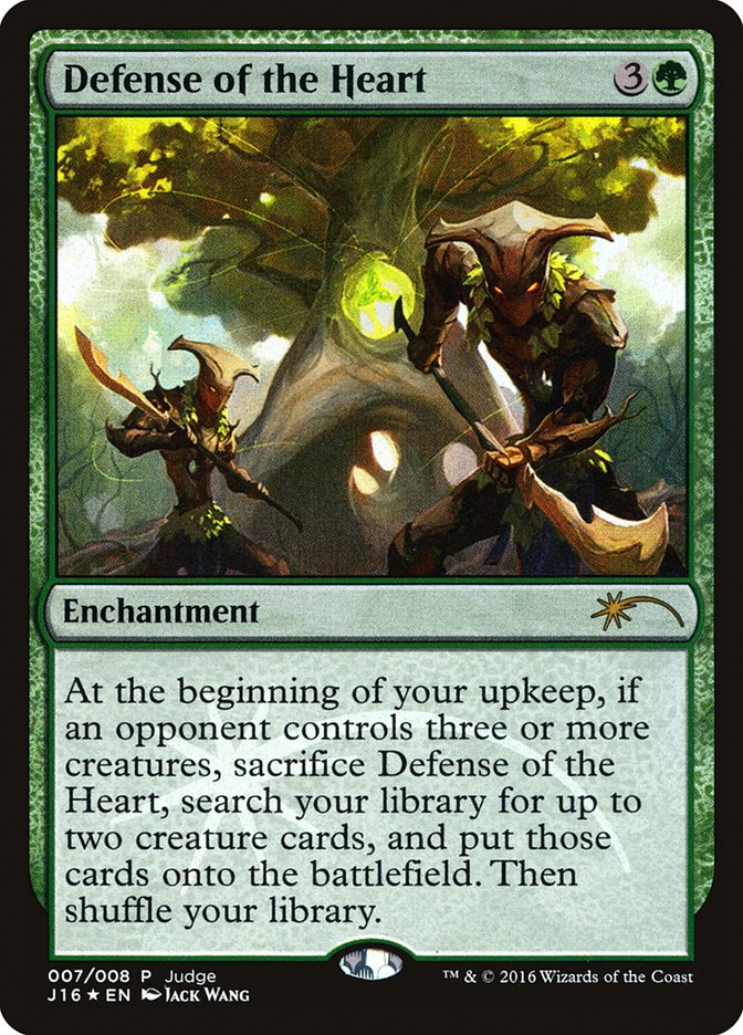 Defense of the Heart [Judge Gift Cards 2016] | Card Merchant Takapuna