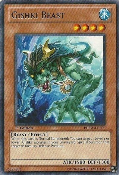 Gishki Beast [PHSW-EN095] Rare | Card Merchant Takapuna