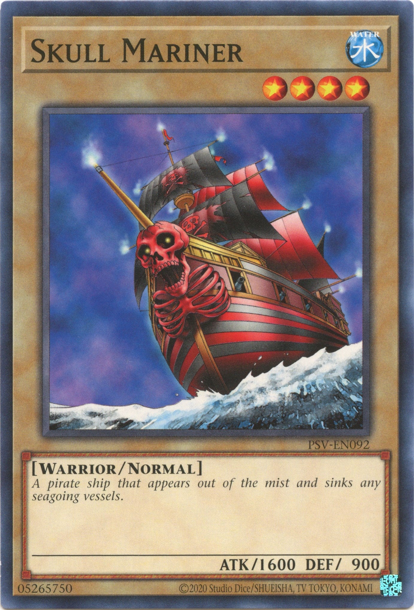 Skull Mariner (25th Anniversary) [PSV-EN092] Common | Card Merchant Takapuna