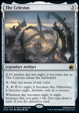 The Celestus (Promo Pack) [Innistrad: Midnight Hunt Promos] | Card Merchant Takapuna