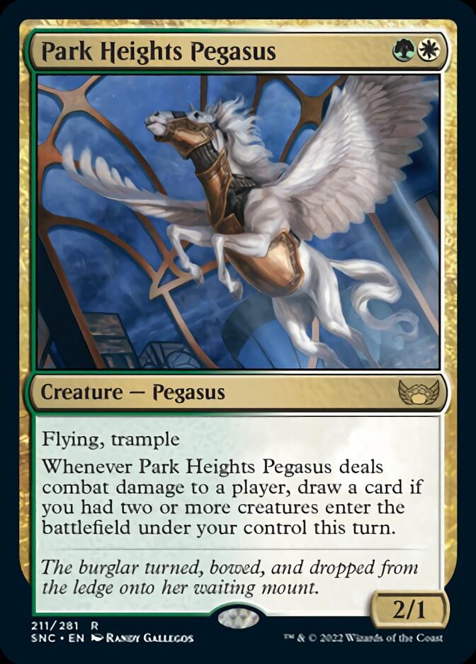 Park Heights Pegasus [Streets of New Capenna] | Card Merchant Takapuna