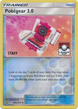 Pokegear 3.0 (182a/214)(League Promo Staff) [Sun & Moon: Unbroken Bonds] | Card Merchant Takapuna