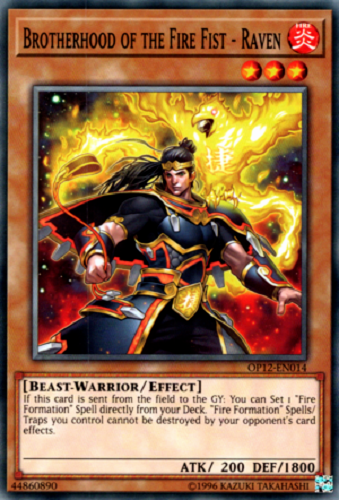 Brotherhood of the Fire Fist - Raven [OP12-EN014] Common | Card Merchant Takapuna