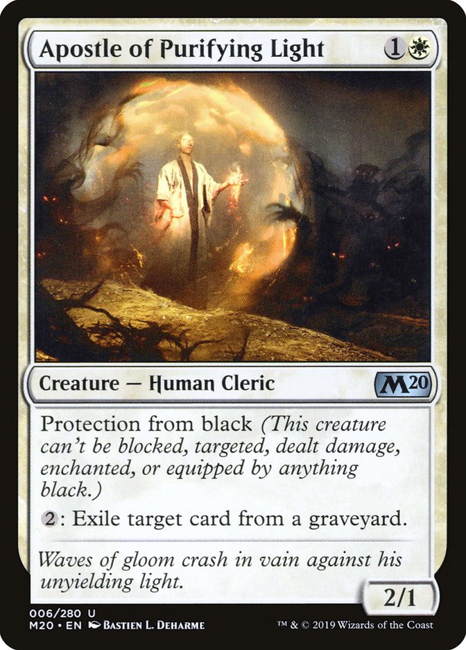 Apostle of Purifying Light [Core Set 2020] | Card Merchant Takapuna