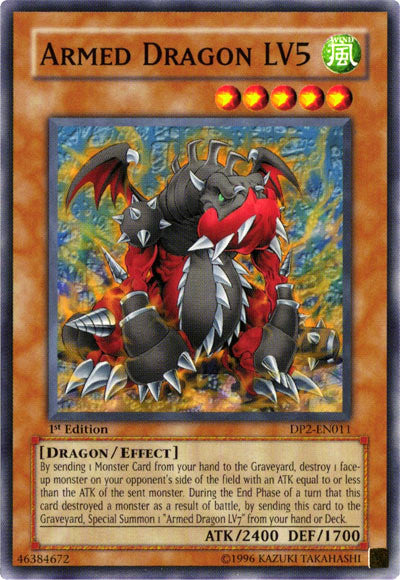 Armed Dragon LV5 [DP2-EN011] Common | Card Merchant Takapuna