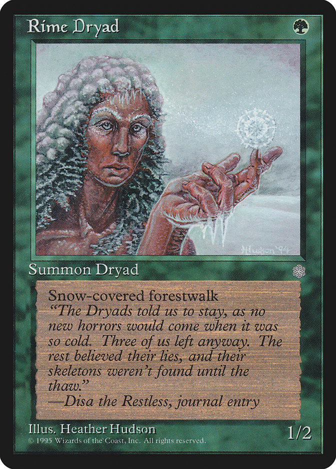 Rime Dryad [Ice Age] | Card Merchant Takapuna