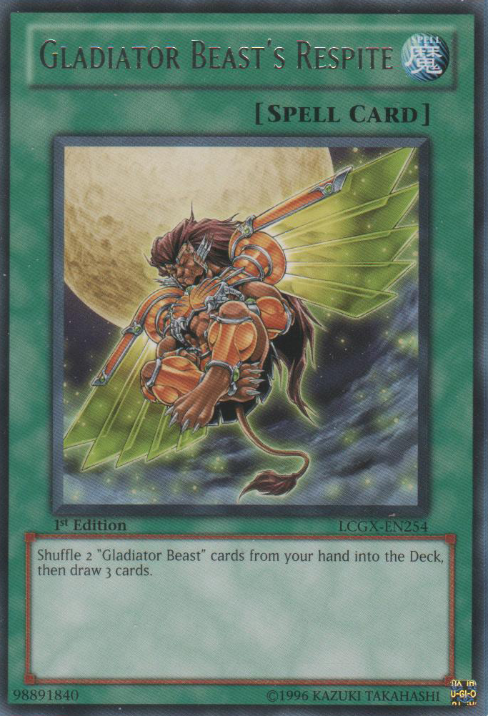 Gladiator Beast's Respite [LCGX-EN254] Rare | Card Merchant Takapuna