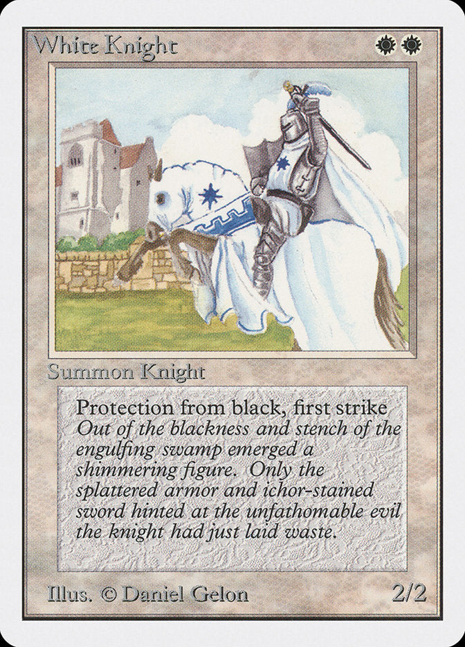 White Knight [Unlimited Edition] | Card Merchant Takapuna