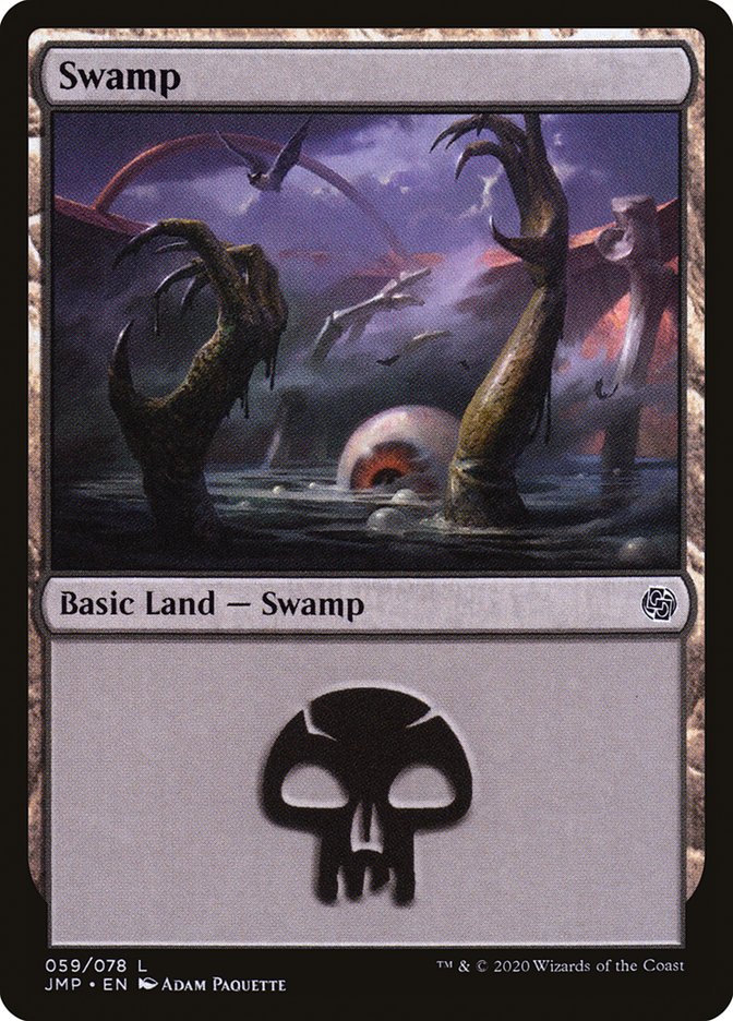 Swamp (59) [Jumpstart] | Card Merchant Takapuna