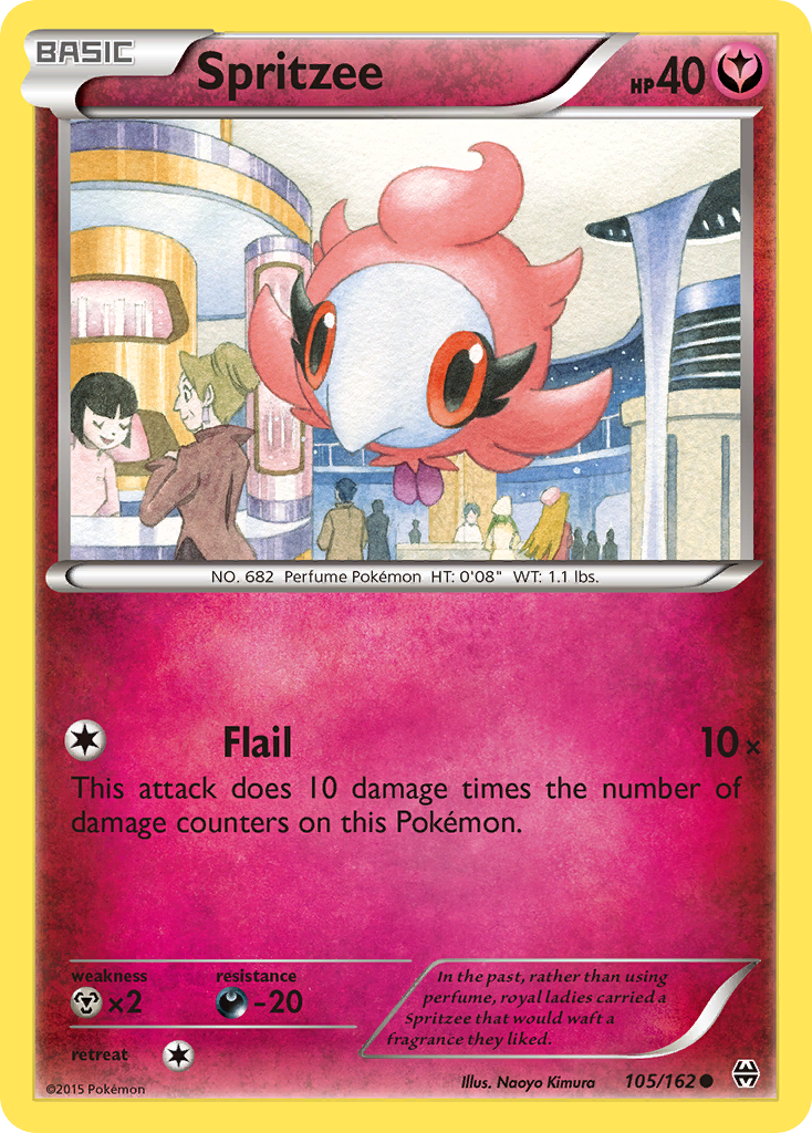 Spritzee (105/162) [XY: BREAKthrough] | Card Merchant Takapuna