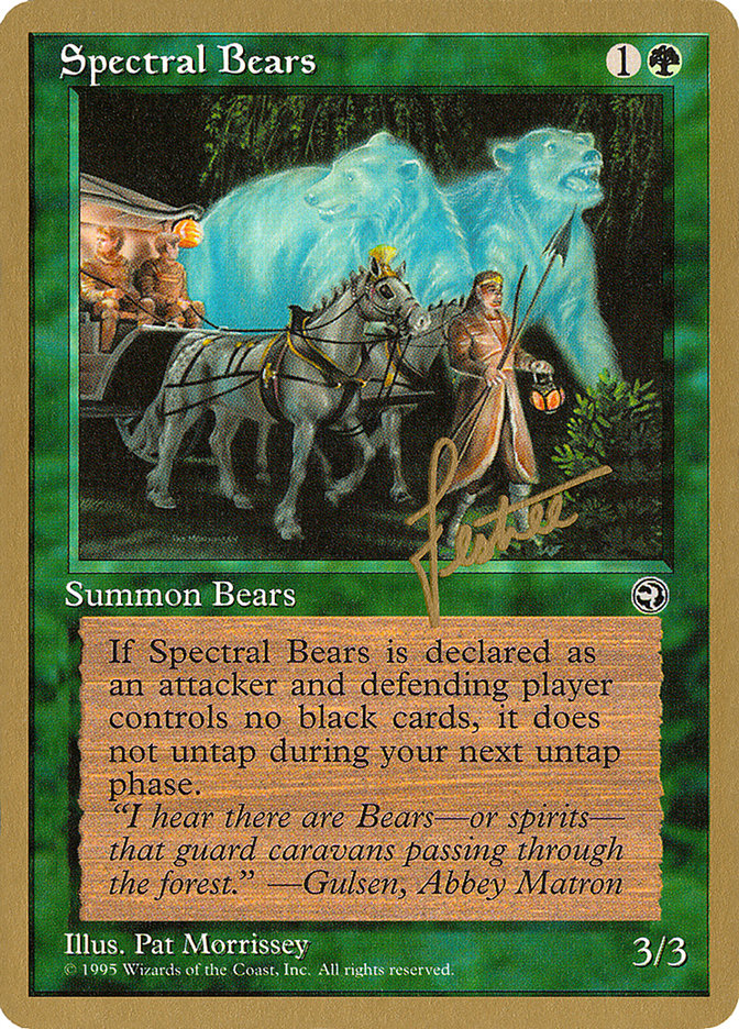 Spectral Bears (Bertrand Lestree) [Pro Tour Collector Set] | Card Merchant Takapuna