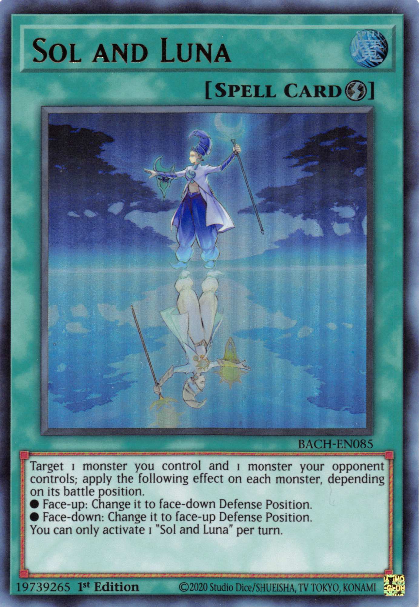 Sol and Luna [BACH-EN085] Ultra Rare | Card Merchant Takapuna