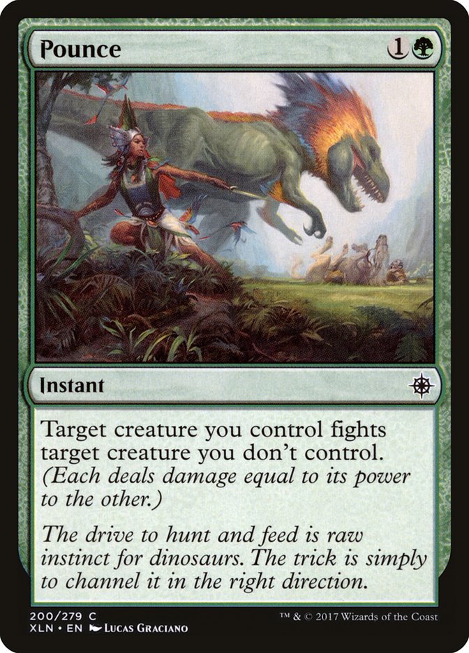 Pounce [Ixalan] | Card Merchant Takapuna