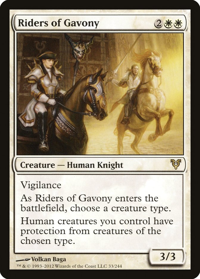 Riders of Gavony [Avacyn Restored] | Card Merchant Takapuna