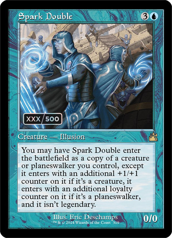 Spark Double (Retro) (Serialized) [Ravnica Remastered] | Card Merchant Takapuna