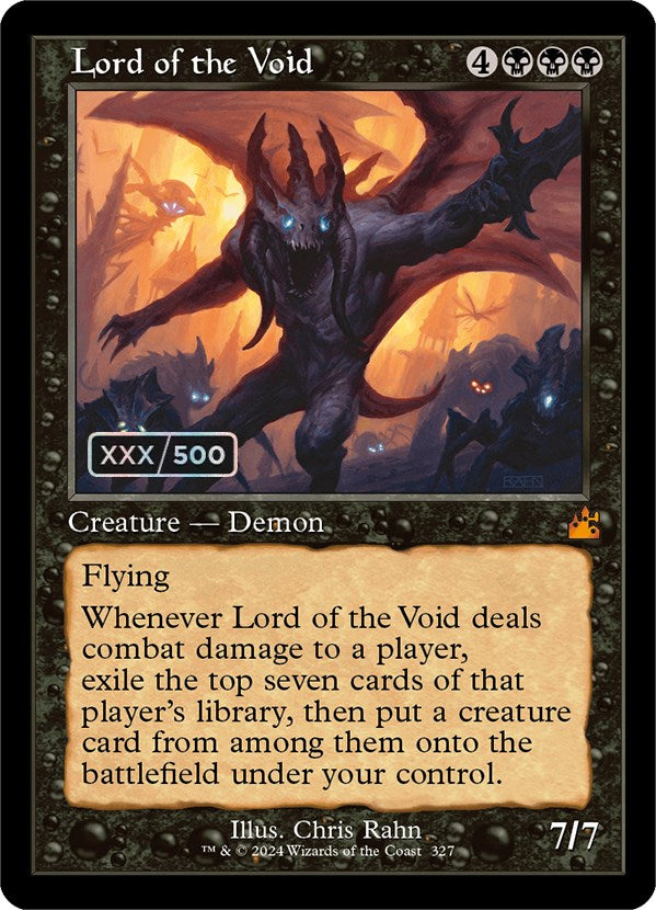 Lord of the Void (Retro) (Serialized) [Ravnica Remastered] | Card Merchant Takapuna