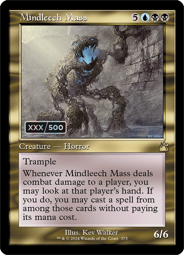 Mindleech Mass (Retro) (Serialized) [Ravnica Remastered] | Card Merchant Takapuna