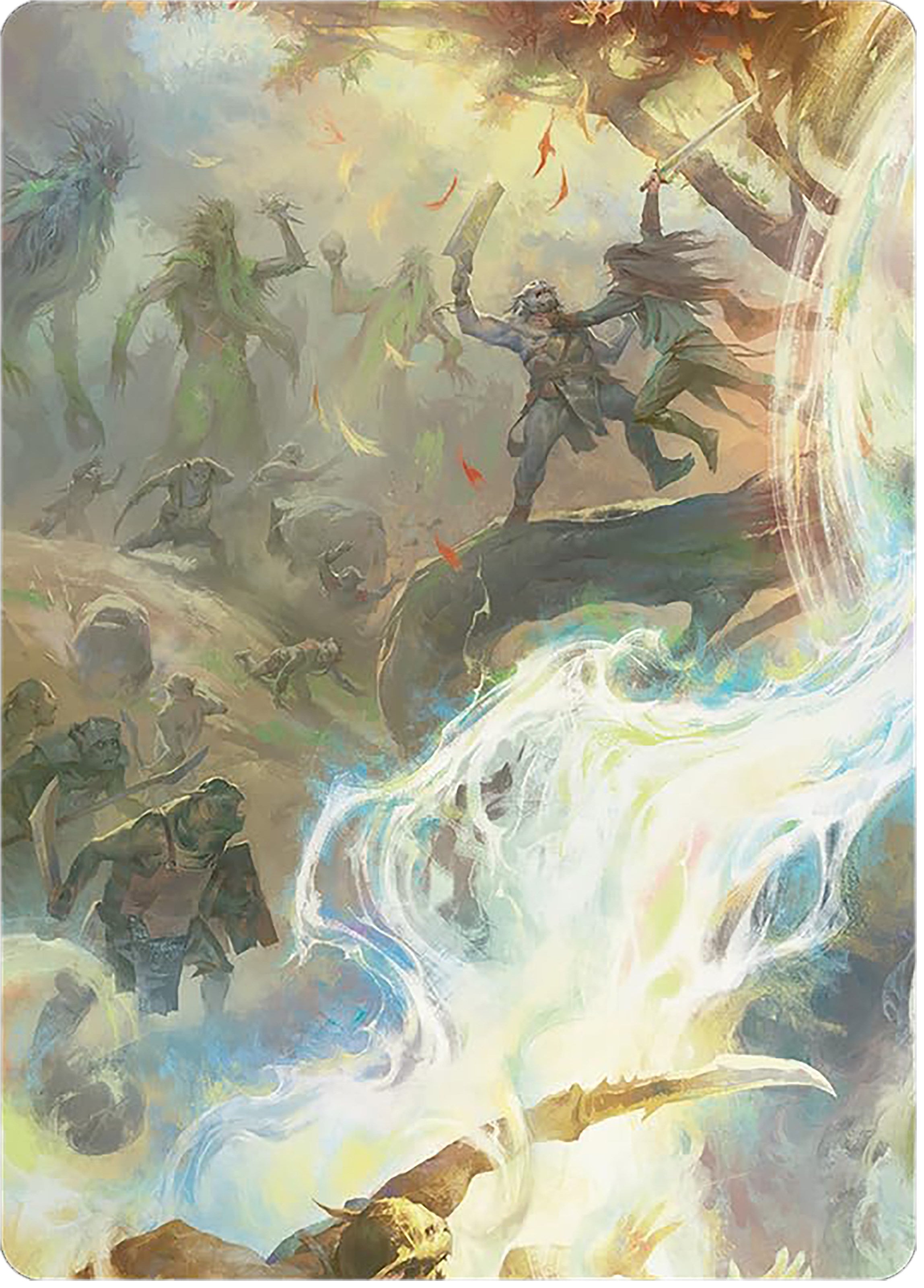 Arboreal Alliance Art Card [The Lord of the Rings: Tales of Middle-earth Art Series] | Card Merchant Takapuna