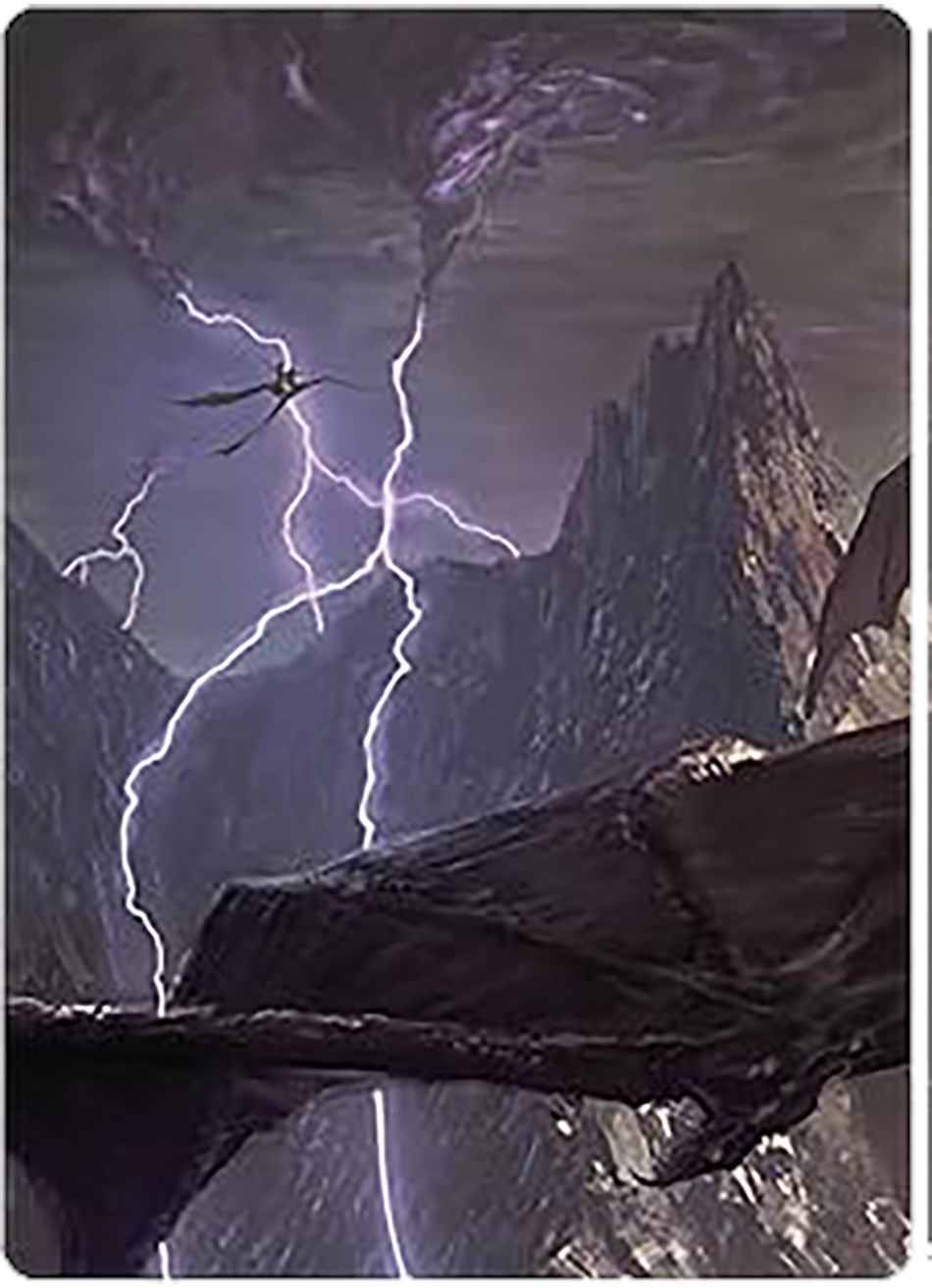 Call Forth the Tempest Art Card [The Lord of the Rings: Tales of Middle-earth Art Series] | Card Merchant Takapuna