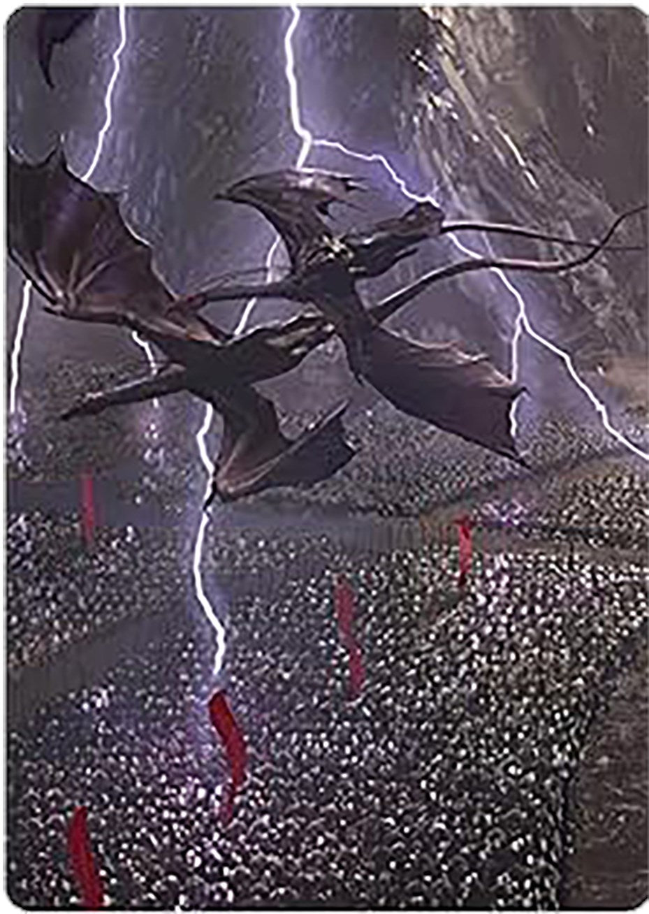 Mordor on the March Art Card [The Lord of the Rings: Tales of Middle-earth Art Series] | Card Merchant Takapuna