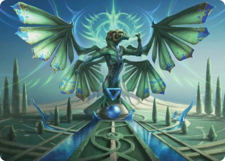 Tanazir Quandrix Art Card [Strixhaven: School of Mages Art Series] | Card Merchant Takapuna