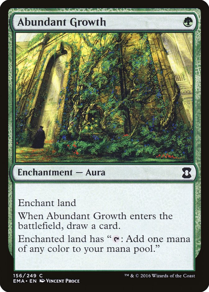 Abundant Growth [Eternal Masters] | Card Merchant Takapuna