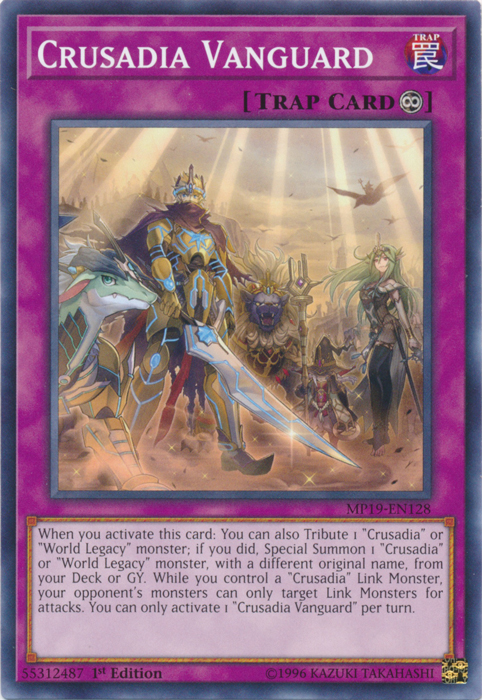 Crusadia Vanguard [MP19-EN128] Common | Card Merchant Takapuna