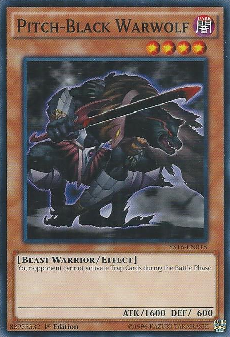 Pitch-Black Warwolf [YS16-EN018] Common | Card Merchant Takapuna