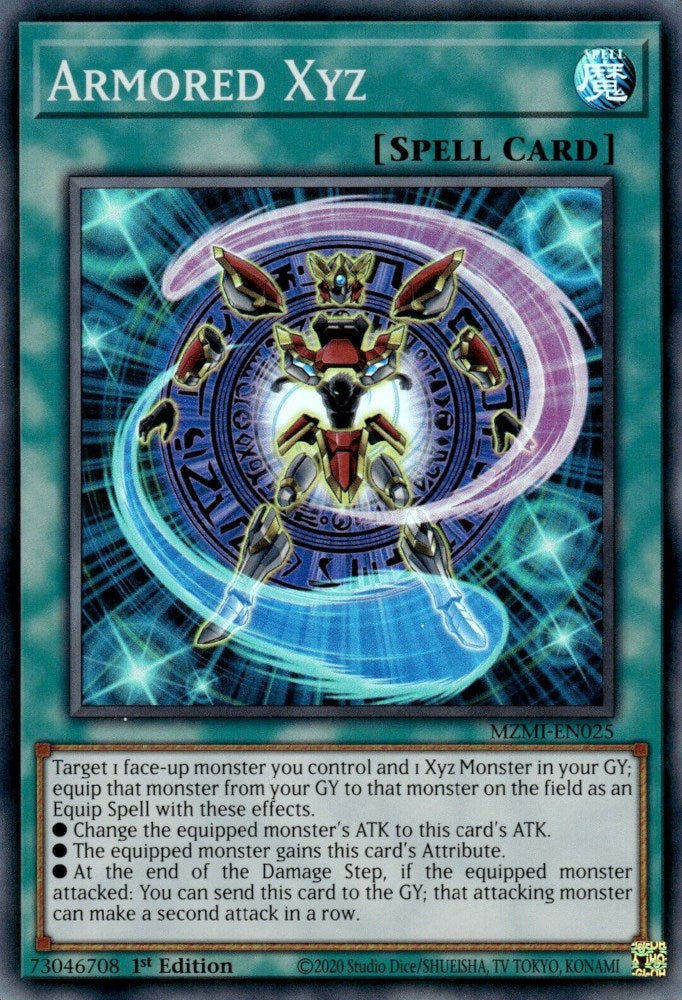 Armored Xyz [MZMI-EN025] Super Rare | Card Merchant Takapuna